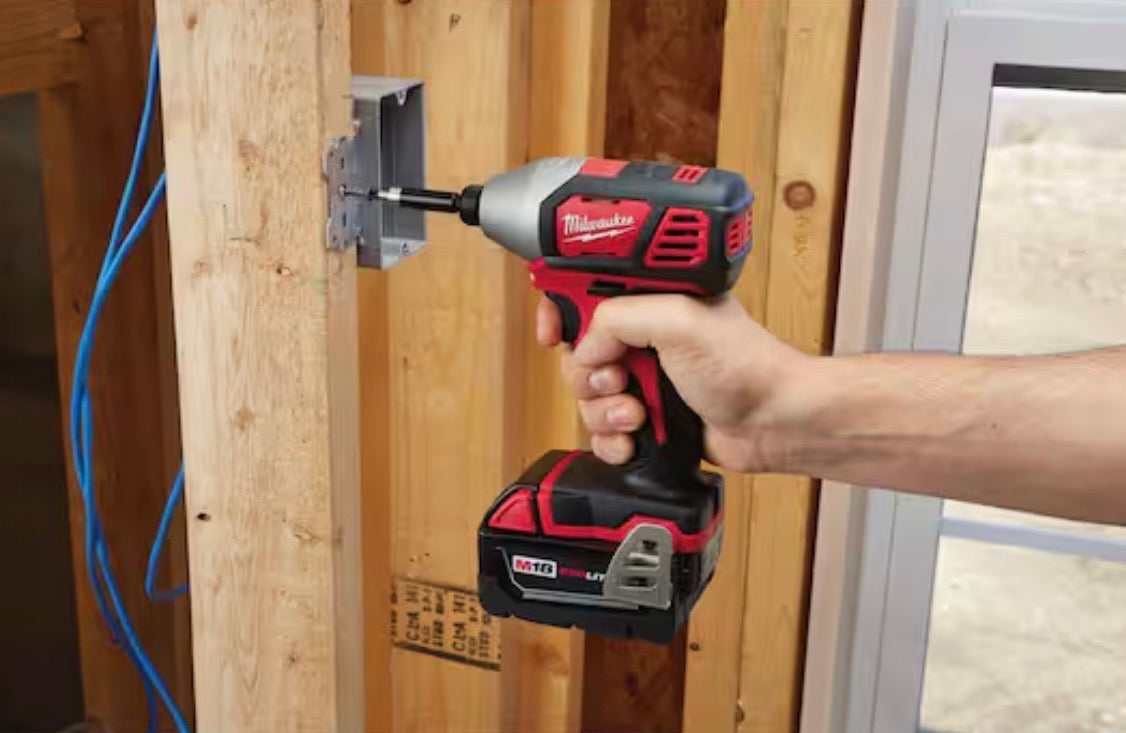 M18 18V Lithium-Ion Cordless 1/4 in. Hex Impact Driver (Tool-Only)