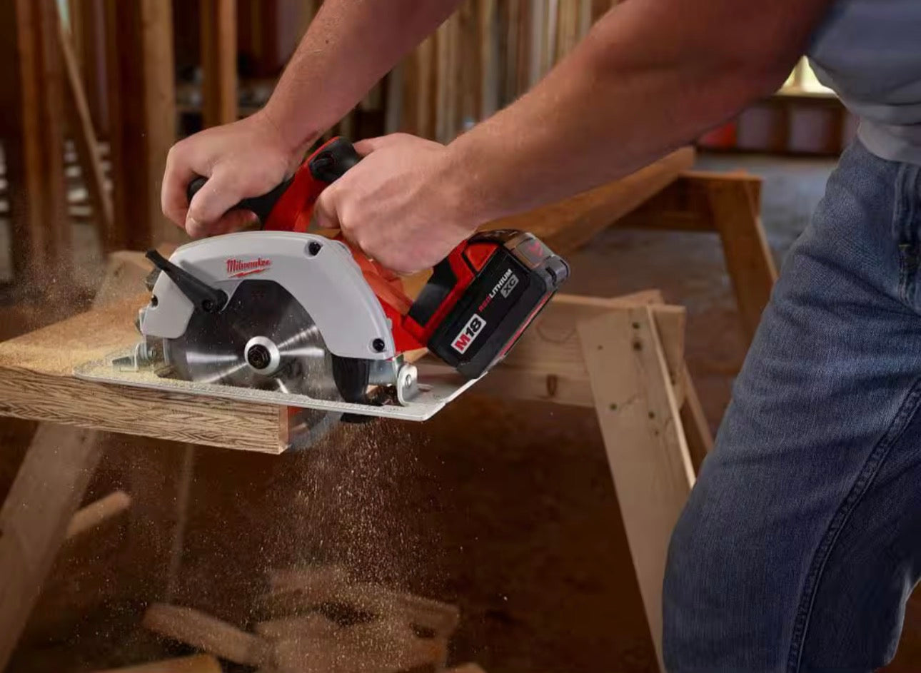 M18 18V Lithium-Ion Cordless 6-1/2 in. Circular Saw (Tool-Only)